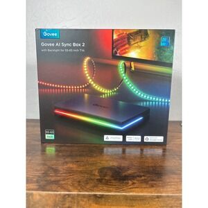 Govee AI Sync Box 2 HDMI 2.1 Smart TV Backlight 8K 4K 144Hz 55-65" H6604 Matter